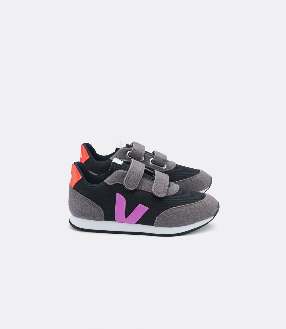 Veja Sneakers Copii - Arcade B-Mesh - Nigga/Gri/Portocalii/Violet - 4178506-ND